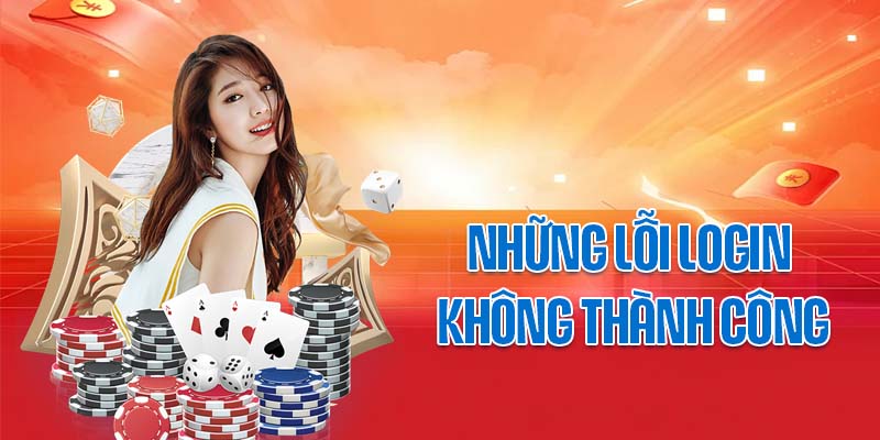 Những lỗi Login không thành công