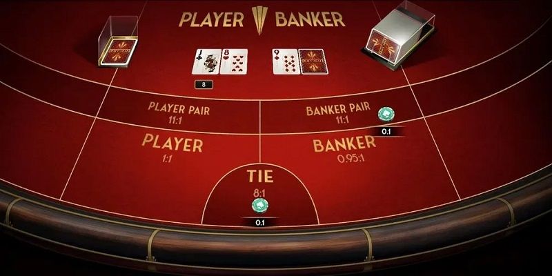 Cách tham gia đánh Baccarat live cùng nhà cái Hubet